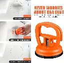 Dent Puller, 1 Pack Car Dent Puller Kit, Large and Small Suction Cup Dent Puller Kit for Car Dent Repair, for Glass Tile Mirror, Granite Lifting and Object Moving