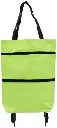 2 in 1 Lightweight Collapsible Shopping Cart, Folding Cart with Wheels, Reusable Grocery Bags, Travel Bag for Women or Men, Home, Kitchen