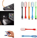 Flexible Mini USB LED Lamp Light Portable Night Light Compatible for Power Bank, Laptop, Notebook, Reading, Computer Keyboard USB Reading Light 