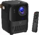 VIKUSHA V880 Plus Multimedia Android Projector 1080P Intelligent Screen Projection Wi-Fi and Bluetooth Home TV Game With Remote and Stand