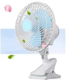 New Latest Portable mini desk table Electric clip fan | White | Pack of 1