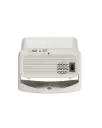 135° Angle Adjustable U10 Projector - Native 1080P 4K Support WiFi & Bluetooth Outdoor & Home Theater with Portable Bag Remote - White