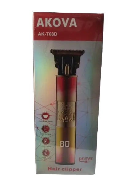 AKOVA USB PROFESSIONAL HAIR CLIPPER TAK-T68D