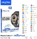 HainoTekoGermany Haino Teko-7 Waterproof Curved AMOLED Diplay Smart Watch With 3 Pair Strap and Wireless Charger 