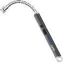 IUIRE Electric Arc Lighter Rechargeable USB C Flexible Neck for Candle Camping BBQ, Grey 