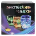 VISIONSWIPE Inductive Rainbow Color Changing LED Mug - Magic Light-Up Cup for Kids and Parties (Set of 1) 