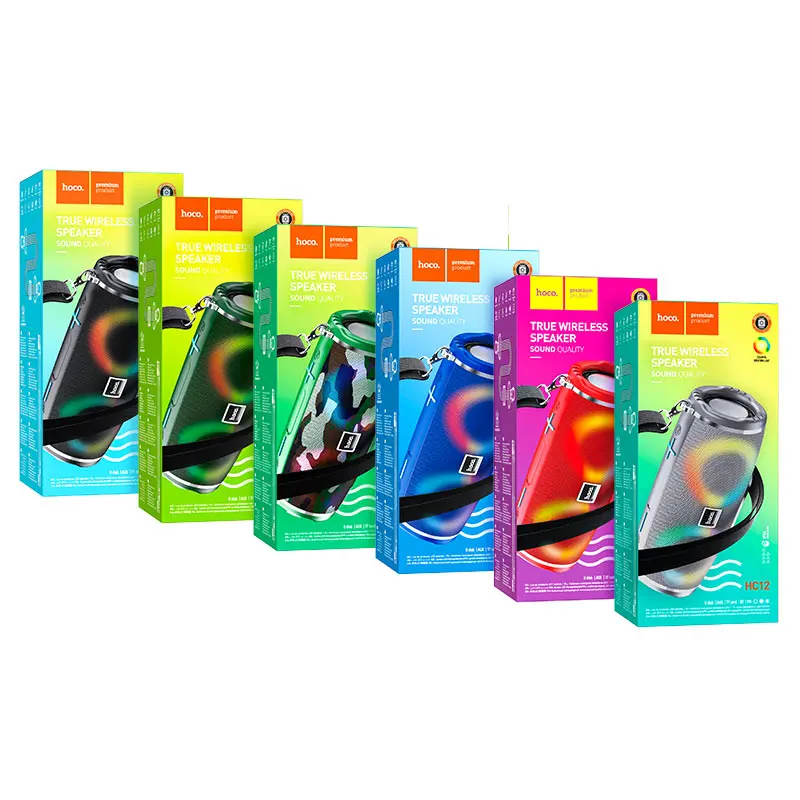 Wireless speaker “HC12” sports portable loudspeaker