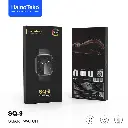Haino Teko SQ9 Full Screen AMOLED Display Smart Watch With 3 Pair Straps and Wireless Charger For Ladies and Gents 