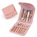 12 In 1 Nail Clippers Beauty Tool Portable Set Leather Bag 