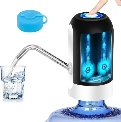 Water Dispenser for 5 Gallon Bottle,Portable USB Charging Electric Water Pump, Drinking Water Jug Pump for Home, Kitchen, Living Room, Office,Camping,Universal for 3-5 Gallon