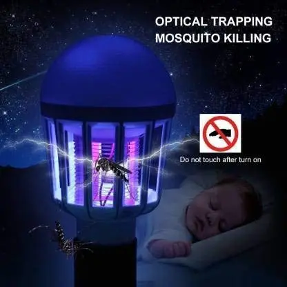 Moolten Garden & Indoor LED Lamp with Mosquito Protection, Zapper Mosquito Killer LED Lamp