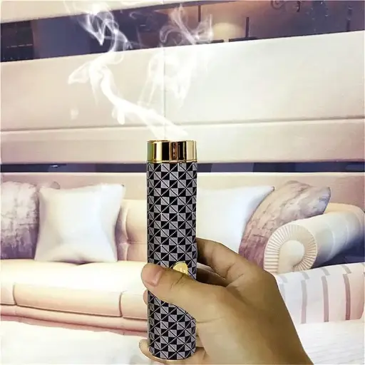 Electronic Incense Burner Arabian Incense Bakhoor Burner Portable Rechargeable USB Incense Burner Electric Aromatherapy Machine Ramadan Muslim Incense Holder for Car and Home,Black