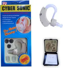 CYBER SONIC® Hearing Aids CYBER Ear Machine Hearing for Old Age/Ear Hearing Machine/BTE Hearing Aid Machine/Ear Sound Amplifier/Sound Enhancement Amplifier