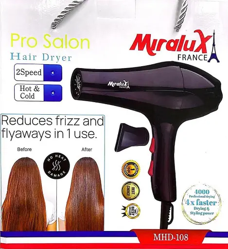 Miralux France Pro Salon Hair Dryer