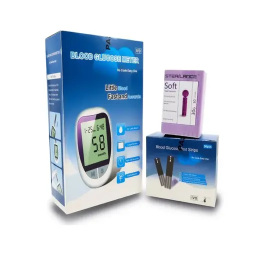 Blood Glucose Testing Equipment Glucometer Glucose Monitor Blood Sugar Monitor GM-203