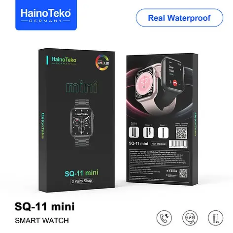 🌟 Haino Teko SQ-11 Mini Smart Watch – Style Meets Functionality 💖