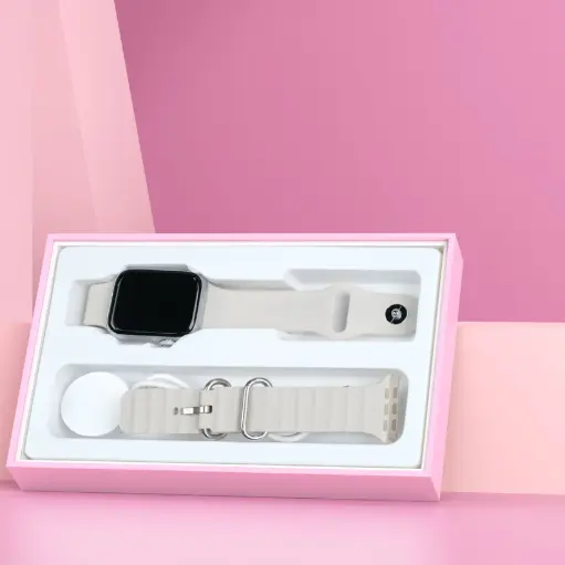 Modio MW09 Mini 36MM/Wireless charging/Strap lock with Space Aluminium Case_Silver