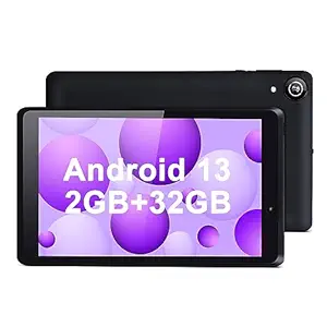 C idea 8 inch Portable Tablet, Android 13 Tablet PC with Blue Light Screen WiFi Dual Camera 32GB ROM +512GB Expanded HD IPS Safety Eye Protection for Kids and Adults
