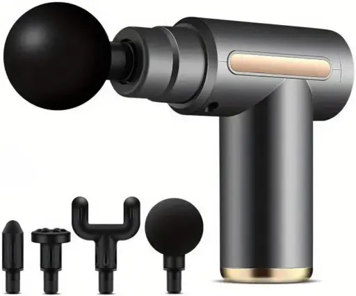 Mini Massage Gun Percussion Deep Tissues Muscle Massager Gun With 6 Speeds Massage Device Super Quiet Portable Electric Handheld Body Massager For Back Neck Pain Relief