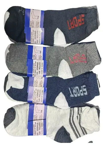 Cotton Socks Pack Of 12Pcs