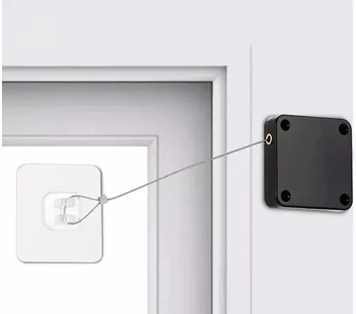 Door Closer Sliding Screen Door Opener for Homes Commercial Multipurpose Door Opener and Steel Drawstring auto Door Closer for Homes bedrooms and Storms